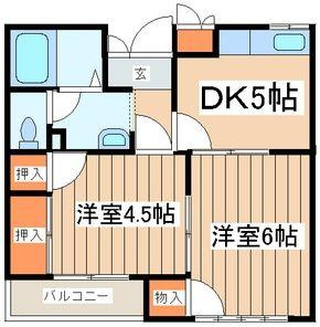 【間取り】 | 山王ハイツ