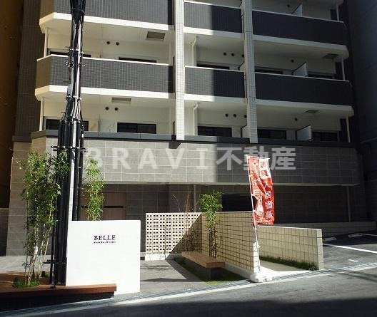 ベルエ難波西　BRAVI不動産の外観パース|【ベルエ難波西】外観パースです