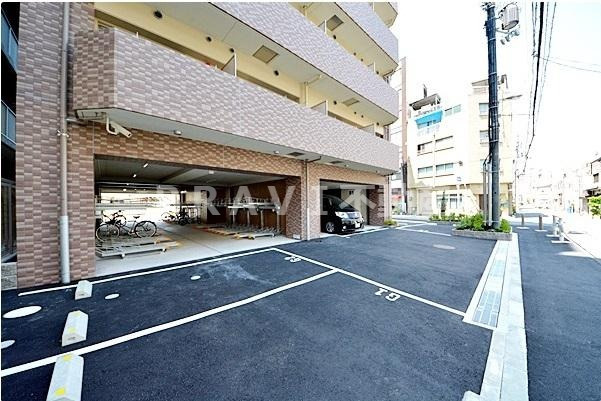 リッツ難波南Ⅱ　BRAVI不動産の駐車場|【リッツ難波南Ⅱ】駐車場があります
