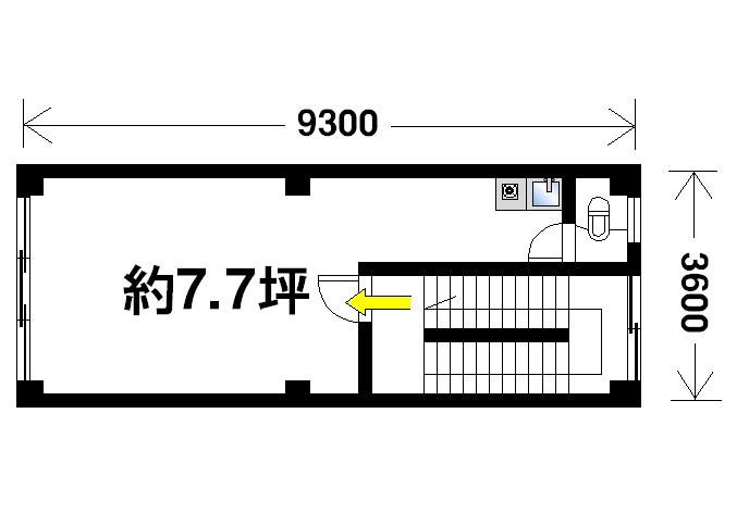 向出ビル（杉ヶ町）の間取り
