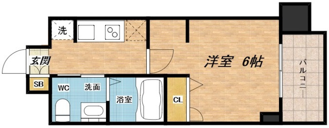 【間取り】 | エステムプラザ心斎橋EASTⅣブランディア | エステムプラザ心斎橋EASTⅣブランディア