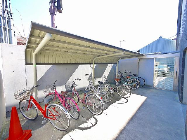 ＣＵＢＥのその他共用部分|駐輪場です