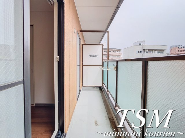 アビタツィオーネ香里園のバルコニー