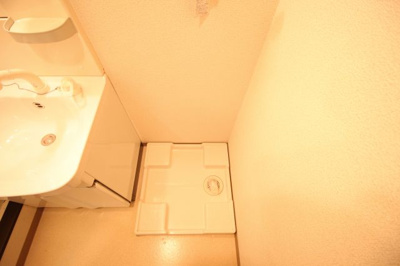 【洗面所】 | レフア弓削 | 洗濯機置き場