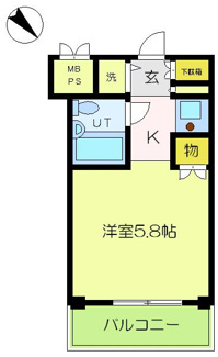 【間取り】 | ルネ和田町ツインプラザ