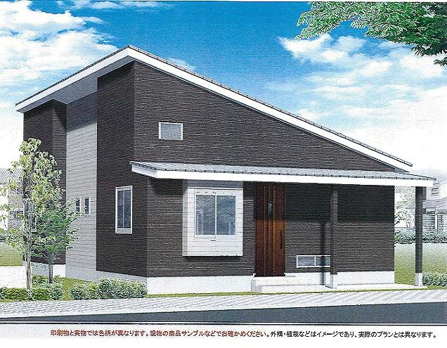 倉敷市中島の一戸建ての外観