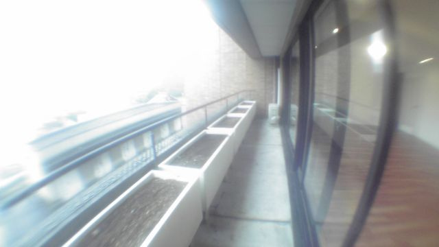 千代田区外神田２丁目の賃貸マンションのバルコニー