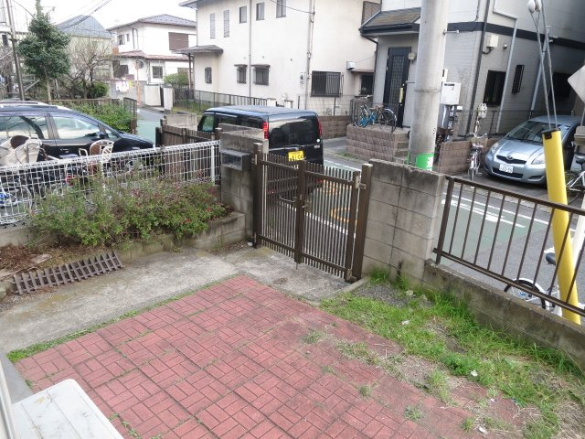 松村邸の庭