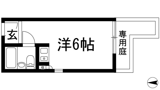 【間取り】 | ダイドーメゾン甲東園2
