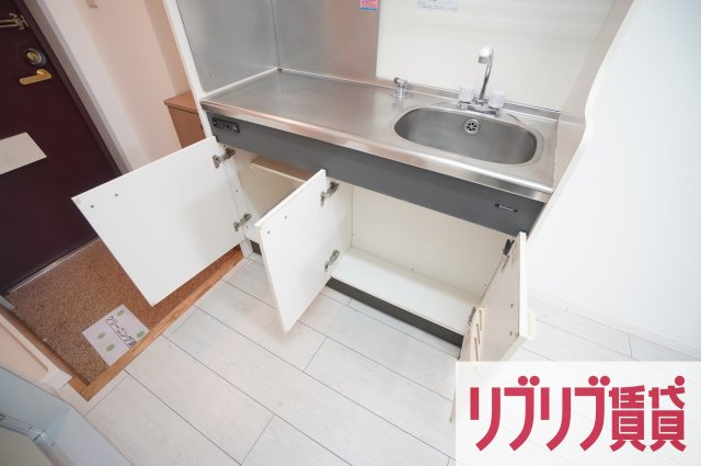 メゾン・ド・ディマンシェのキッチン