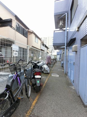 【その他共用部分】 | セザール多摩川 | 駐輪場・バイク置場