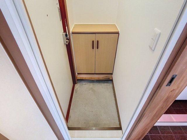 天神マンションの玄関