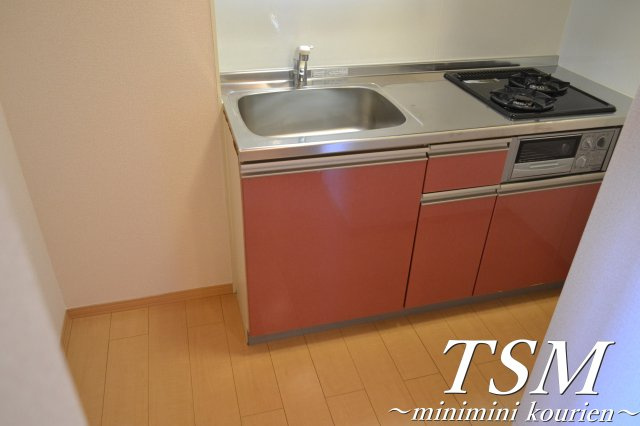 Ｓｏｌｅｉｌ香里園のキッチン|２口ガスシステムキッチン