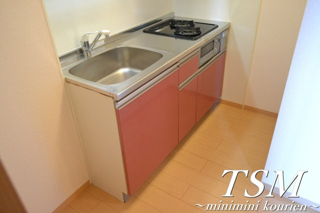 Ｓｏｌｅｉｌ香里園のキッチン|２口ガスシステムキッチン