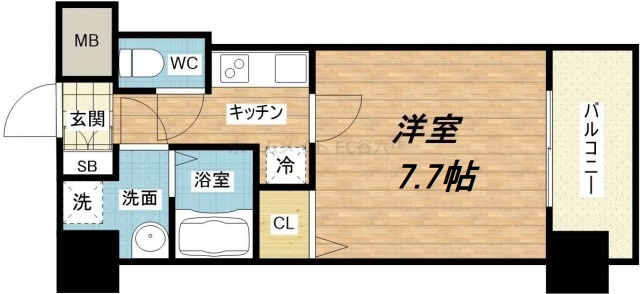 【間取り】 | S-RESIDENCE緑橋駅前