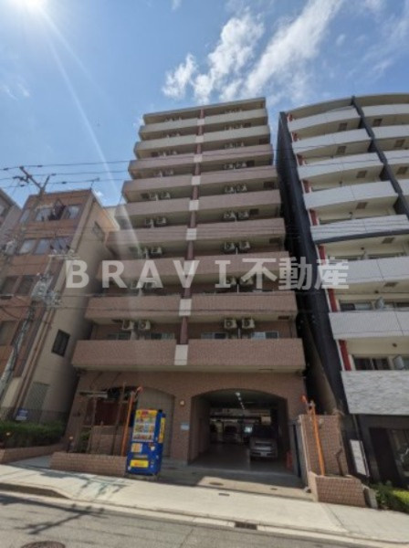 シャルマンフジ大阪城南　BRAVI不動産の外観|【シャルマンフジ大阪城南】外観は落ち着いています