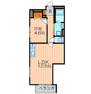 【間取り】 | Angels Court K.Honmachi