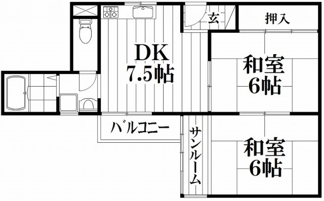 【間取り】 | シティライフ北中