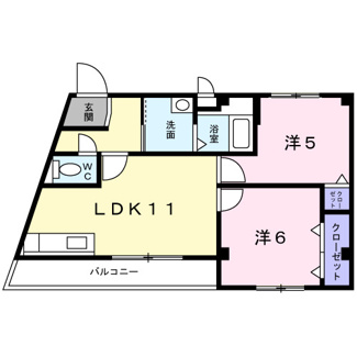 【間取り】 | アンソレイエ・リーヴ和泉
