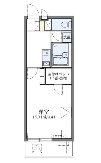 【間取り】 | ソレーユⅢ | 101参照