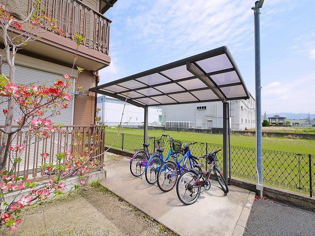 サニーサイドＦのその他共用部分|自転車置き場