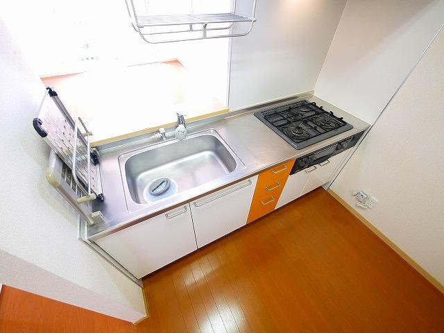 サニーサイドＦのキッチン|キッチンでお料理をお楽しみください