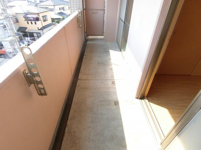 アーク・コートのバルコニー