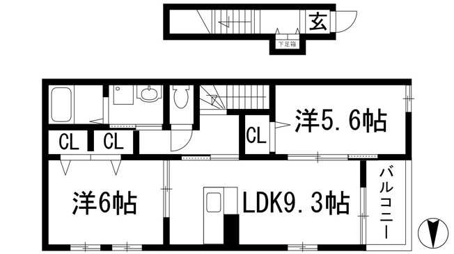 【間取り】 | エスペランサ1059