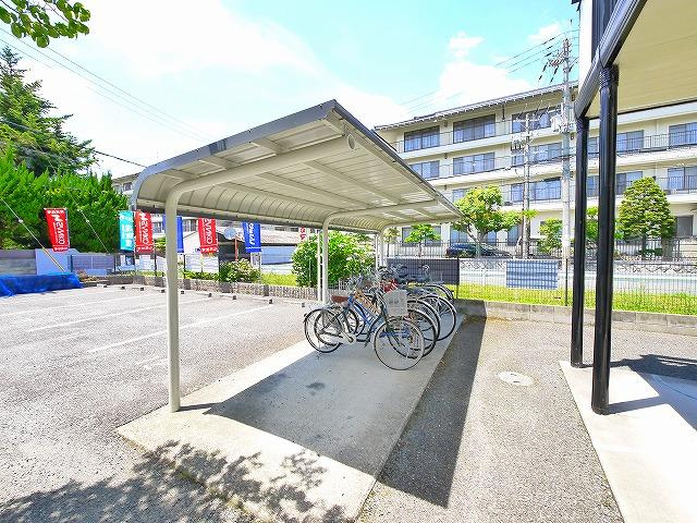 ビクトワールＡ棟のその他共用部分|自転車置き場が設置