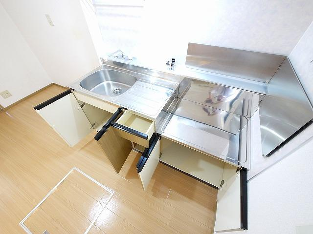 ビクトワールＡ棟のキッチン|キッチンです