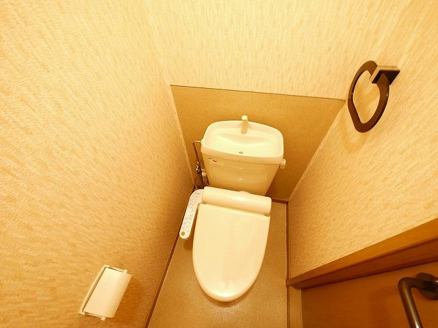 ビクトワールＡ棟のトイレ|シンプルで使いやすいトイレです