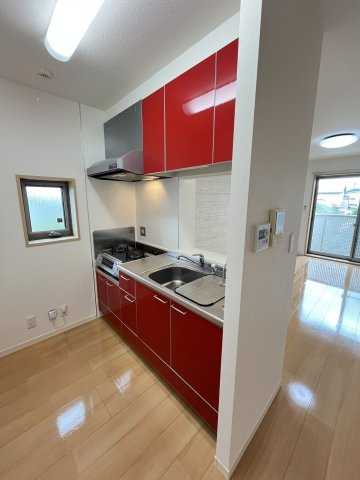 ベルアネスA棟のキッチン