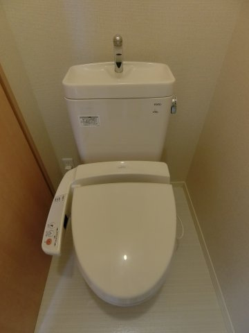 アローバレーのトイレ