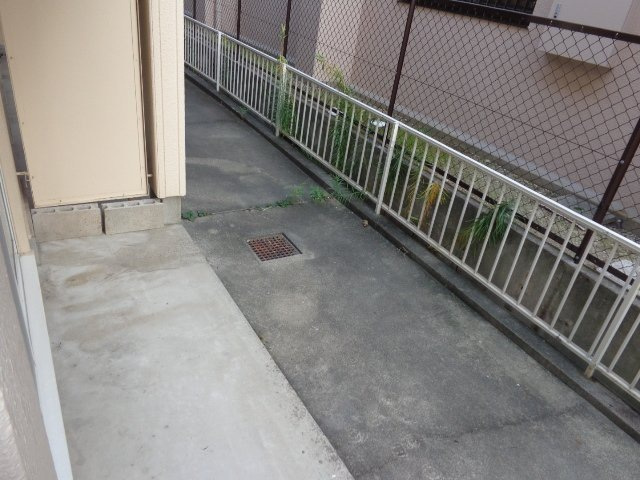 サンハイツミキのバルコニー