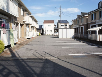 【駐車場】 | ライネスハイムＡ | 駐車場2台可能です♪
