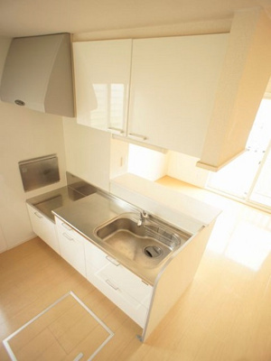 【キッチン】 | ライネスハイムＡ | 会話をしながらお料理できる対面キッチンです♪