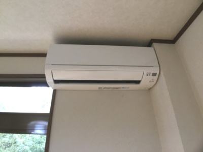【設備】 | メゾン悠遊 | エアコン1台付♪夏場は涼しい立地ですが、丹波の冬は寒いのでエアコン必須です！