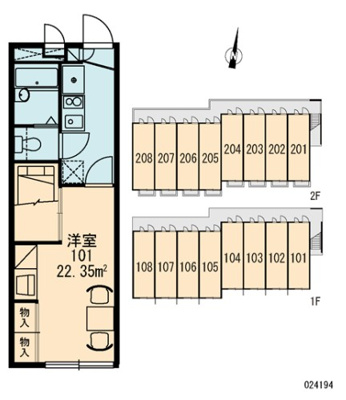 【区画図】 | 昴５５５D