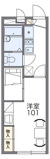 【間取り】 | 昴５５５D