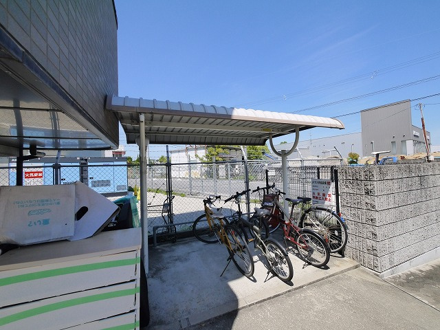アルカディア（宝来町）のその他共用部分|駐輪場です