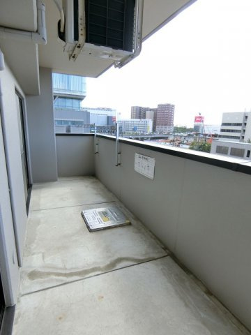 テリトワールSATO参号館のバルコニー