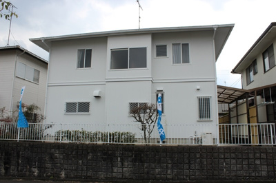 【外観】 | 大津市仰木の里1丁目21-6 リフォーム戸建て | 建物外観、北側から