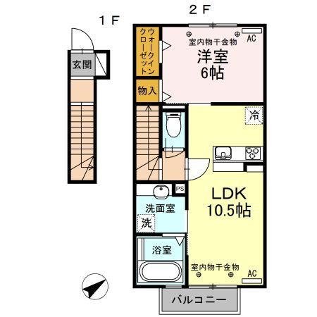 【間取り】 | フィオーレ　エテルナ