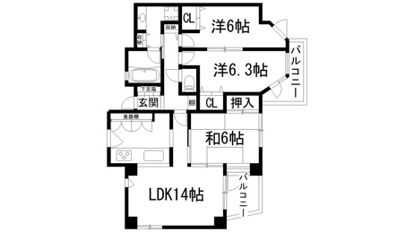 【間取り】
