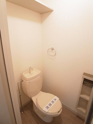 【トイレ】 | クレストコート１ | バス・トイレ別です