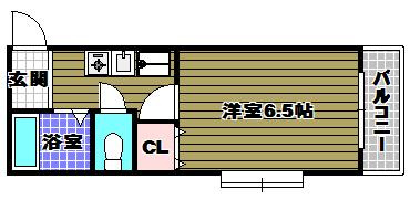 弘成エステートビルの間取り