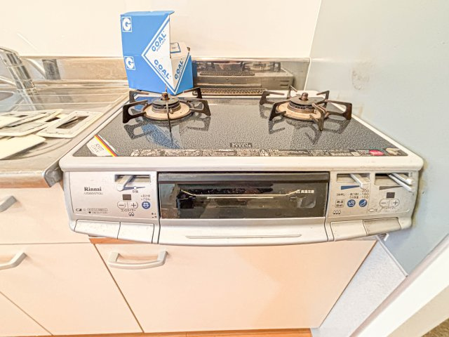 グリーンビューA棟のキッチン