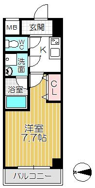 【間取り】 | シエテ立花駅前
