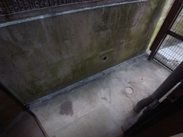 下山手ハイツのバルコニー