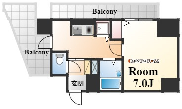 リーガル神戸元町の間取り